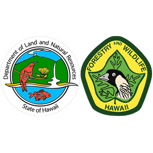 DLNR & DOFAW logos